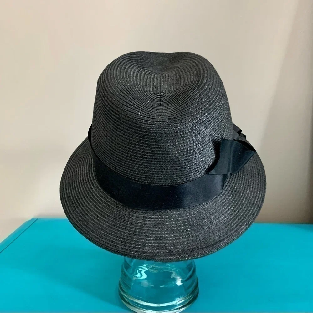 Gabriel Amar Frank Olive Black Woven Fedora